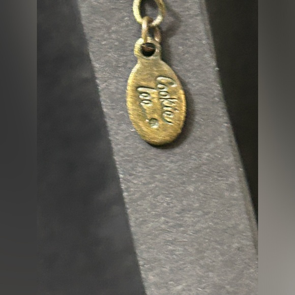 Lovingly used Cookie Lee mud fairy pendant necklace with matching earrings set - Picture 5 of 8